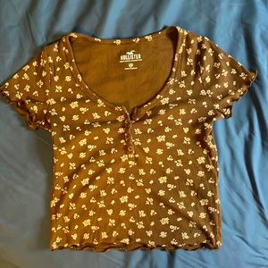 XS Hollister crop top